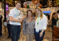 The cutest and probably youngest attendee of this year's IFPA show is 4-month old Victoria in the booth of Greenyard/Seald Sweet. Victoria is being held by her dad Santiago Dutto. In the middle is Mayda Sotomayor and to the right Victoria's mom Helena Fernandez.